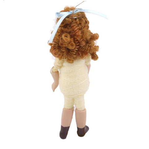 Cute Curly Hair Miniature Doll