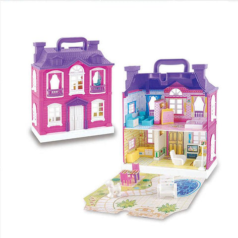 Pretty in Pink Doll House