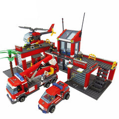 Fire Station Model Building Blocks